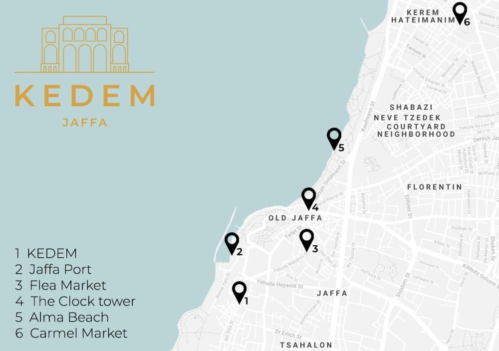 Kedem - By Beach Apartments Tlv 特拉维夫 外观 照片